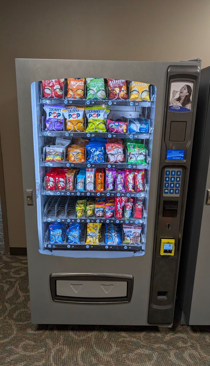 Seaga Envision ENV5S Snack Machine with Nayax Card Reader