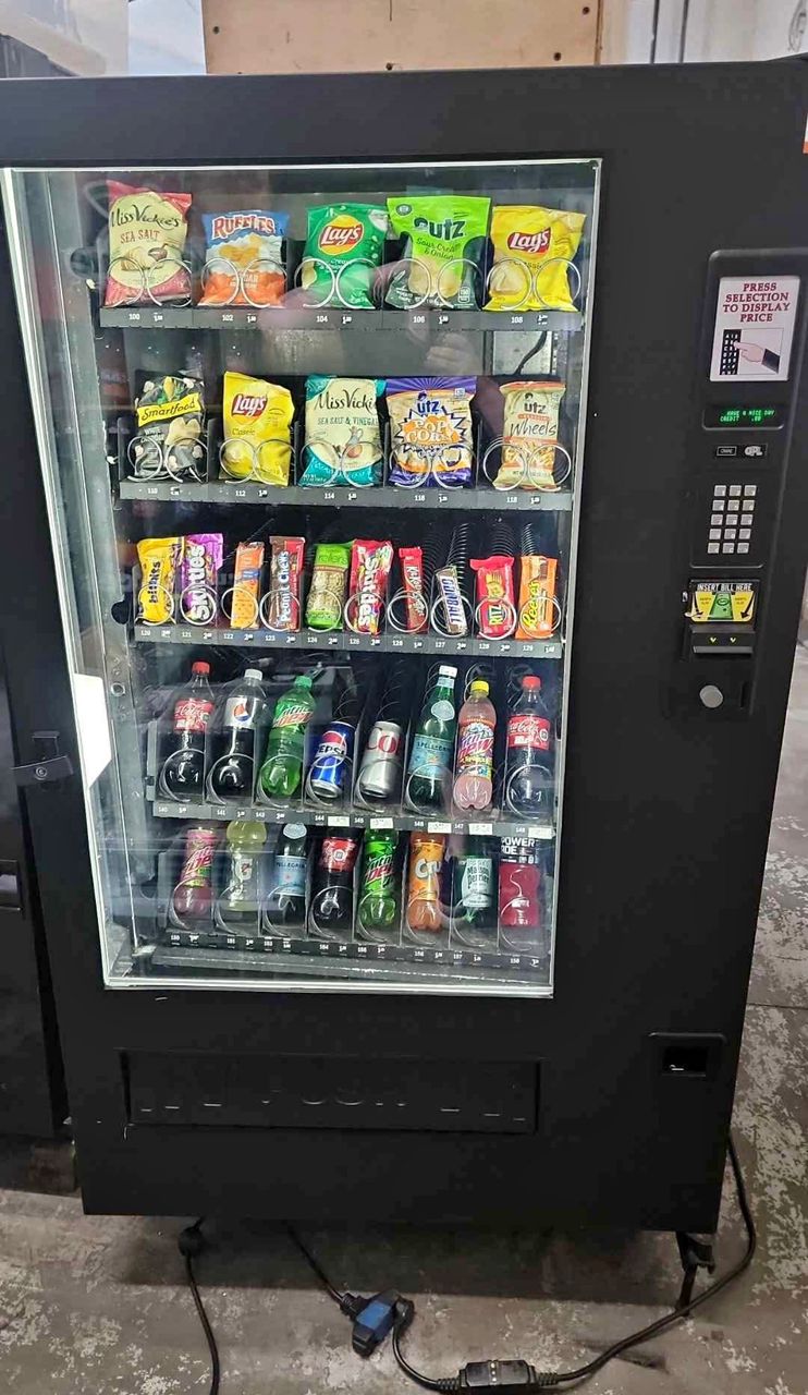 Model 6500 Crane combo vending machine.